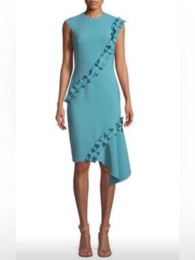theia candace wrap cocktail dress Candace Wrap Cocktail Dress